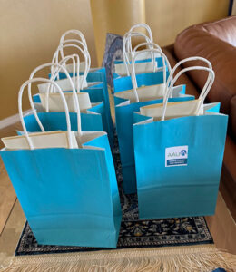 Gifts bags for new members